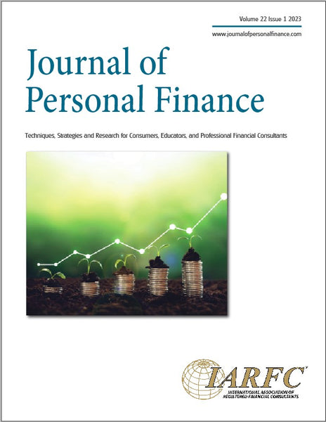 Journal of Personal Finance, Volume 22 Issue 1, 2023