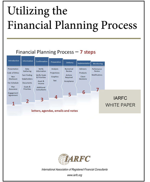 Utilizing the Financial Planning  Process White Paper